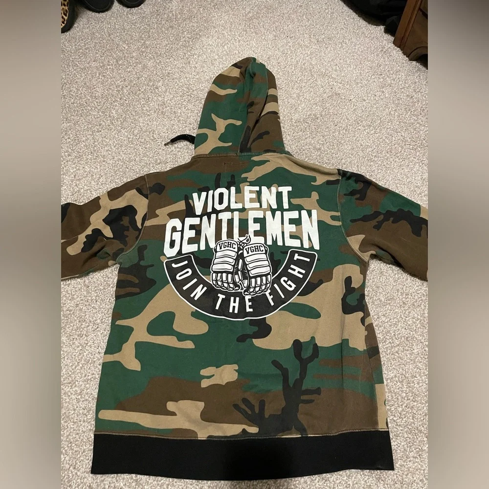 Violent Gentleman Hoodie - Picture 2 of 4